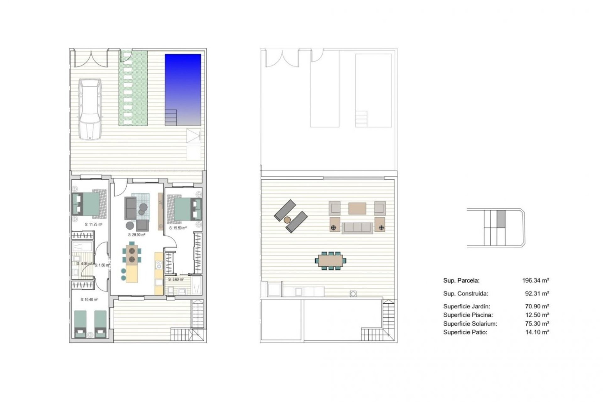 Nieuwbouw Woningen - Town House - San Javier - Parque del doce