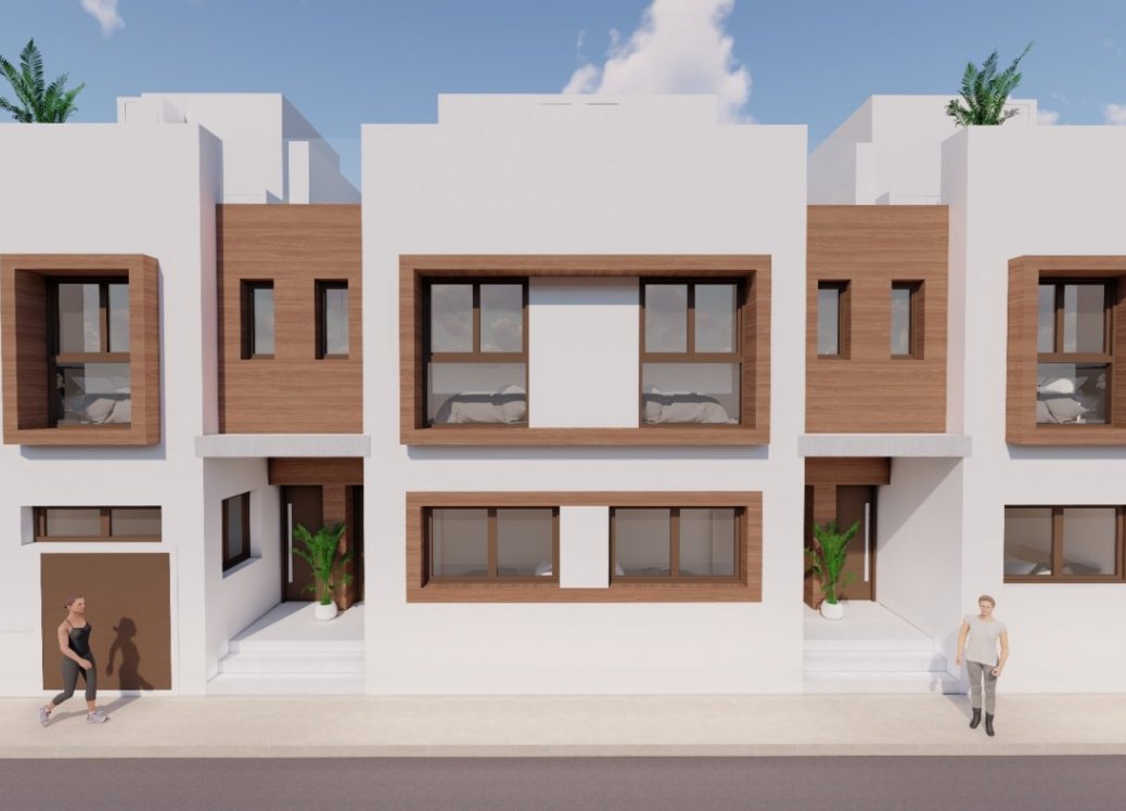 Nieuwbouw Woningen - Town House - San Javier - pueblo