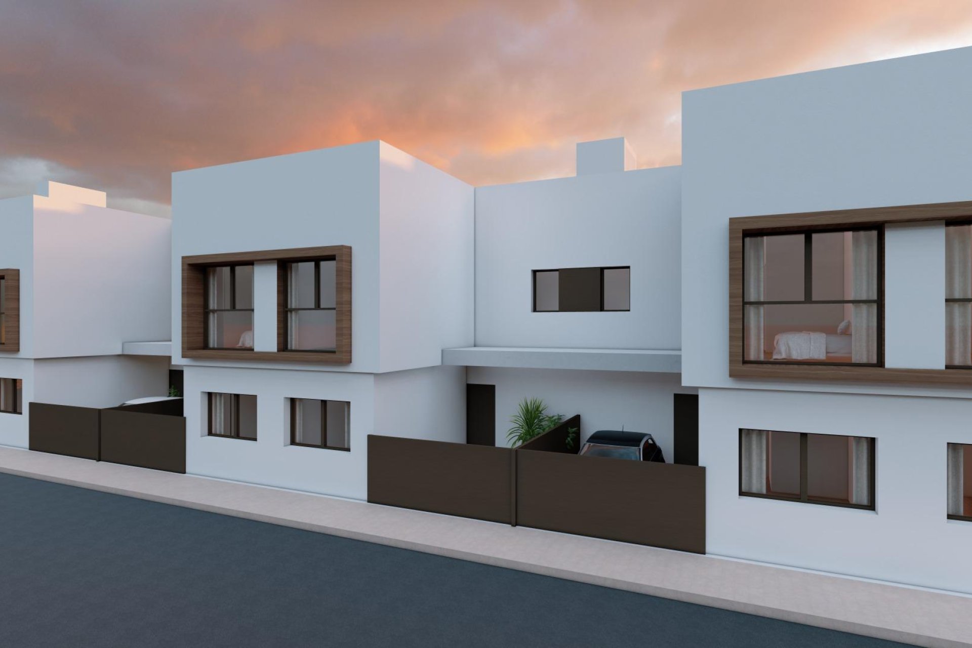 Nieuwbouw Woningen - Town House - San Javier - pueblo