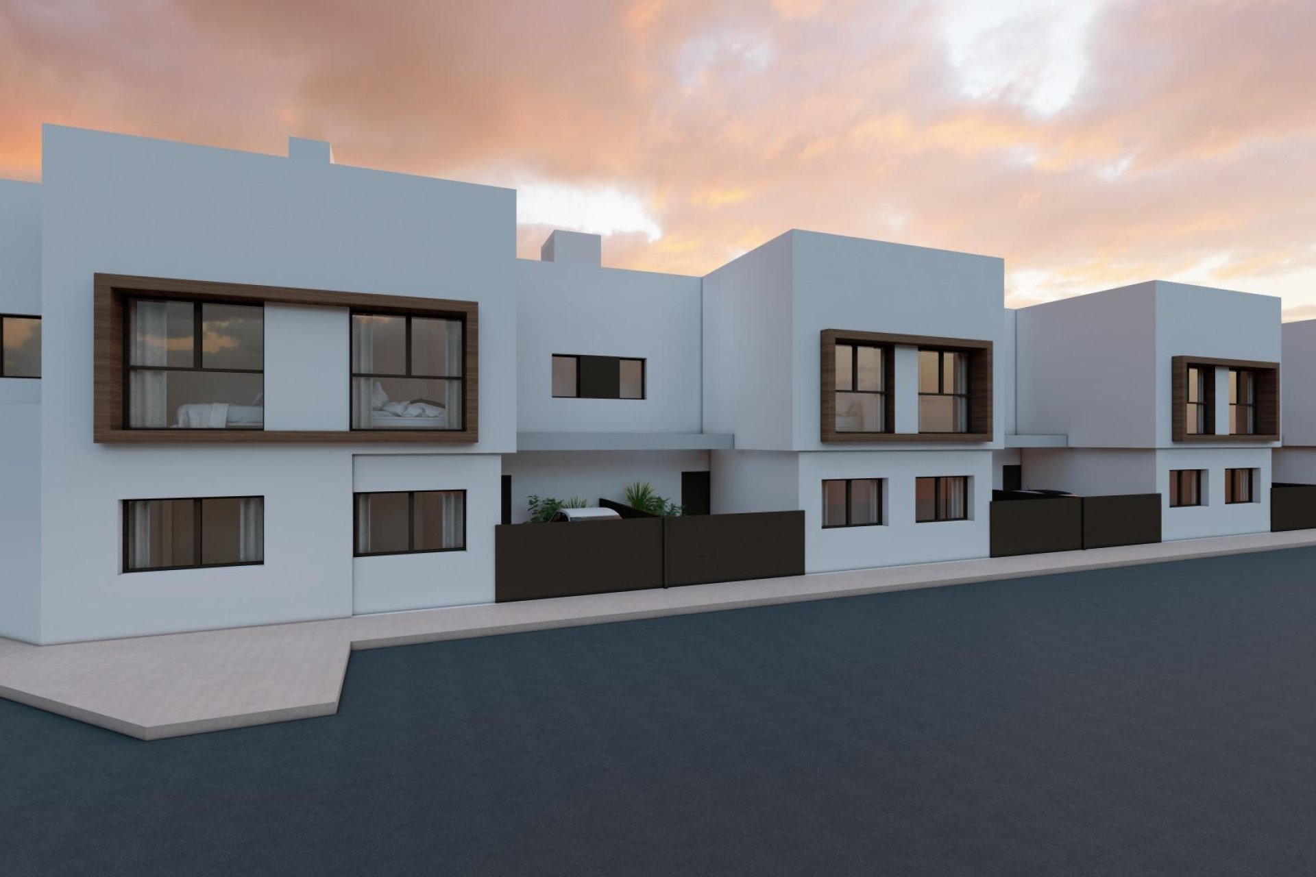 Nieuwbouw Woningen - Town House - San Javier - pueblo