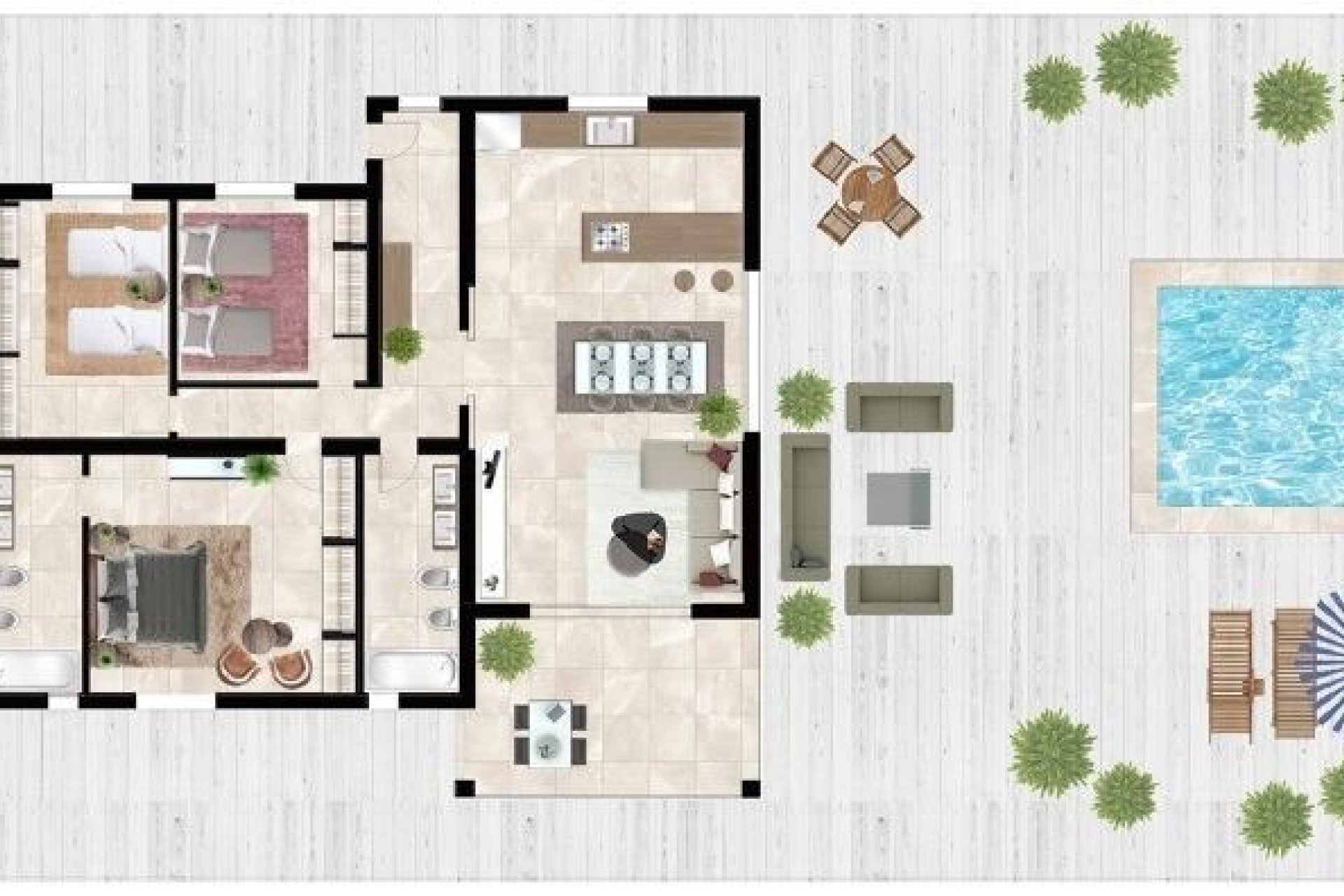 Nieuwbouw Woningen - Villa - Abanilla - Cañada de la Leña