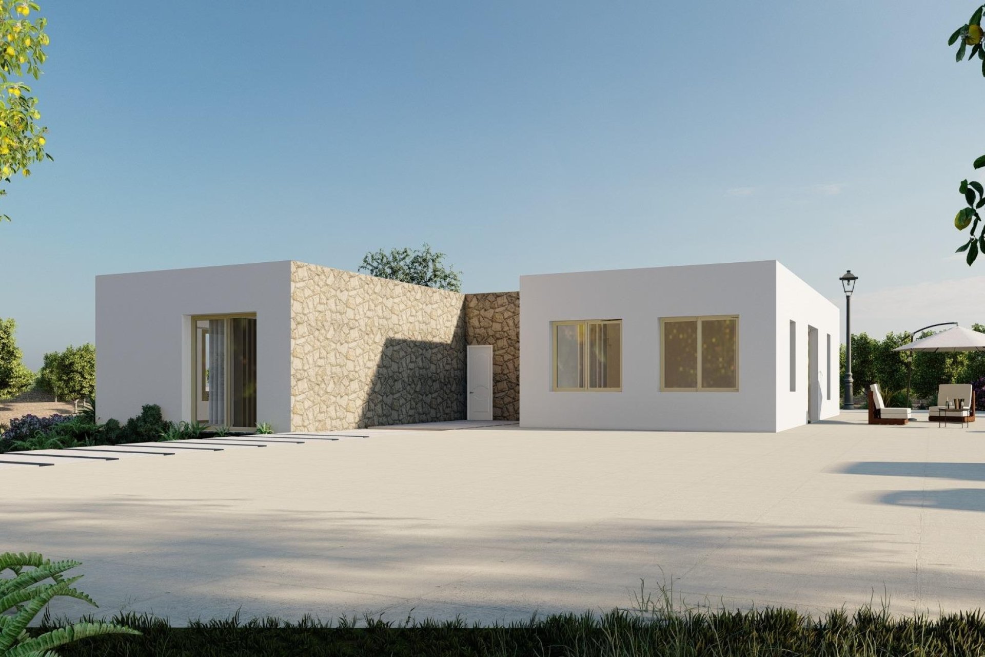 Nieuwbouw Woningen - Villa - Algorfa - Lomas De La Juliana