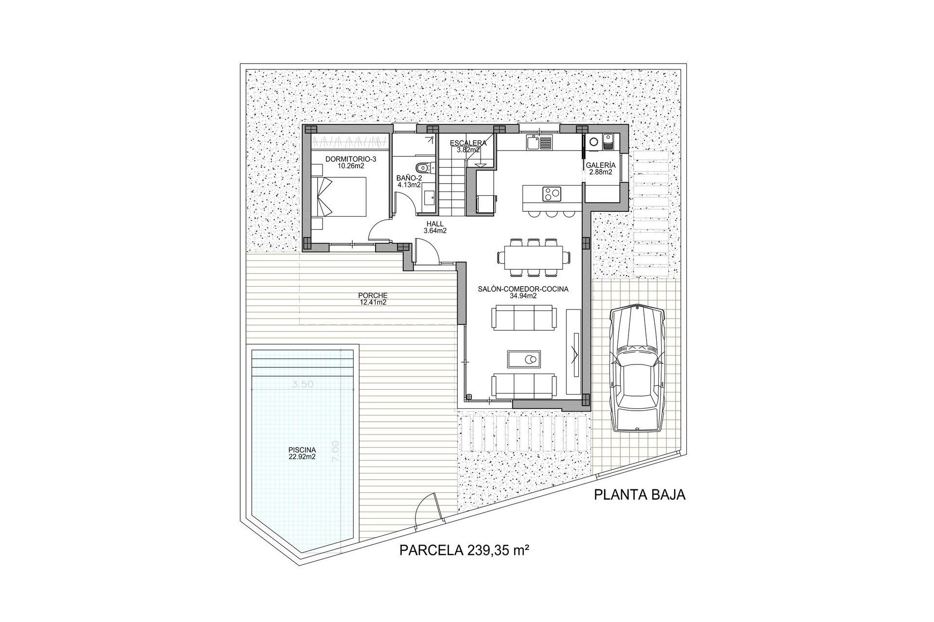 Nieuwbouw Woningen - Villa - Benijofar - Polideportivo