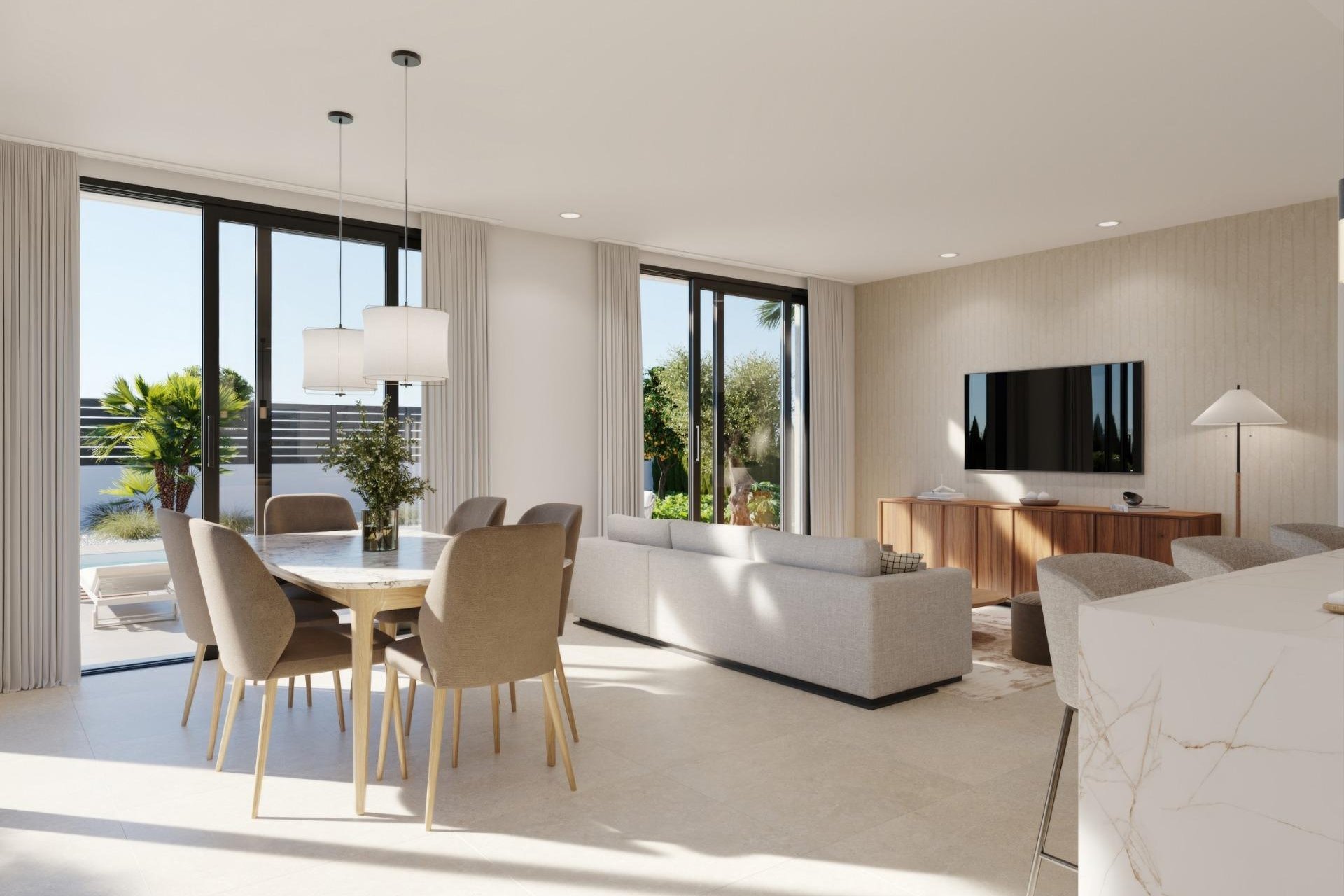 Nieuwbouw Woningen - Villa - Fuente Álamo - Hacienda Del Álamo Golf