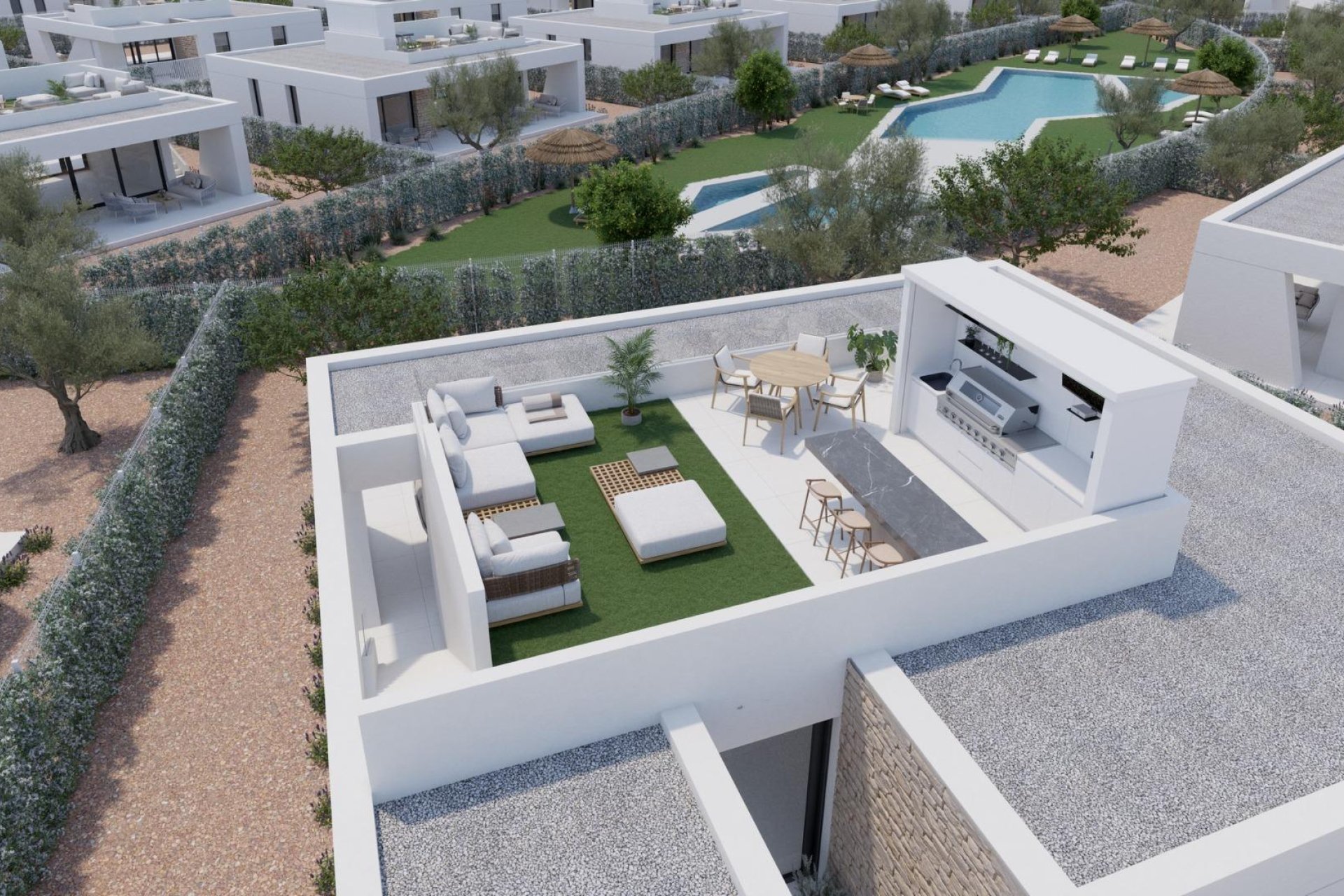 Nieuwbouw Woningen - Villa - Fuente Álamo - Hacienda del Alamo