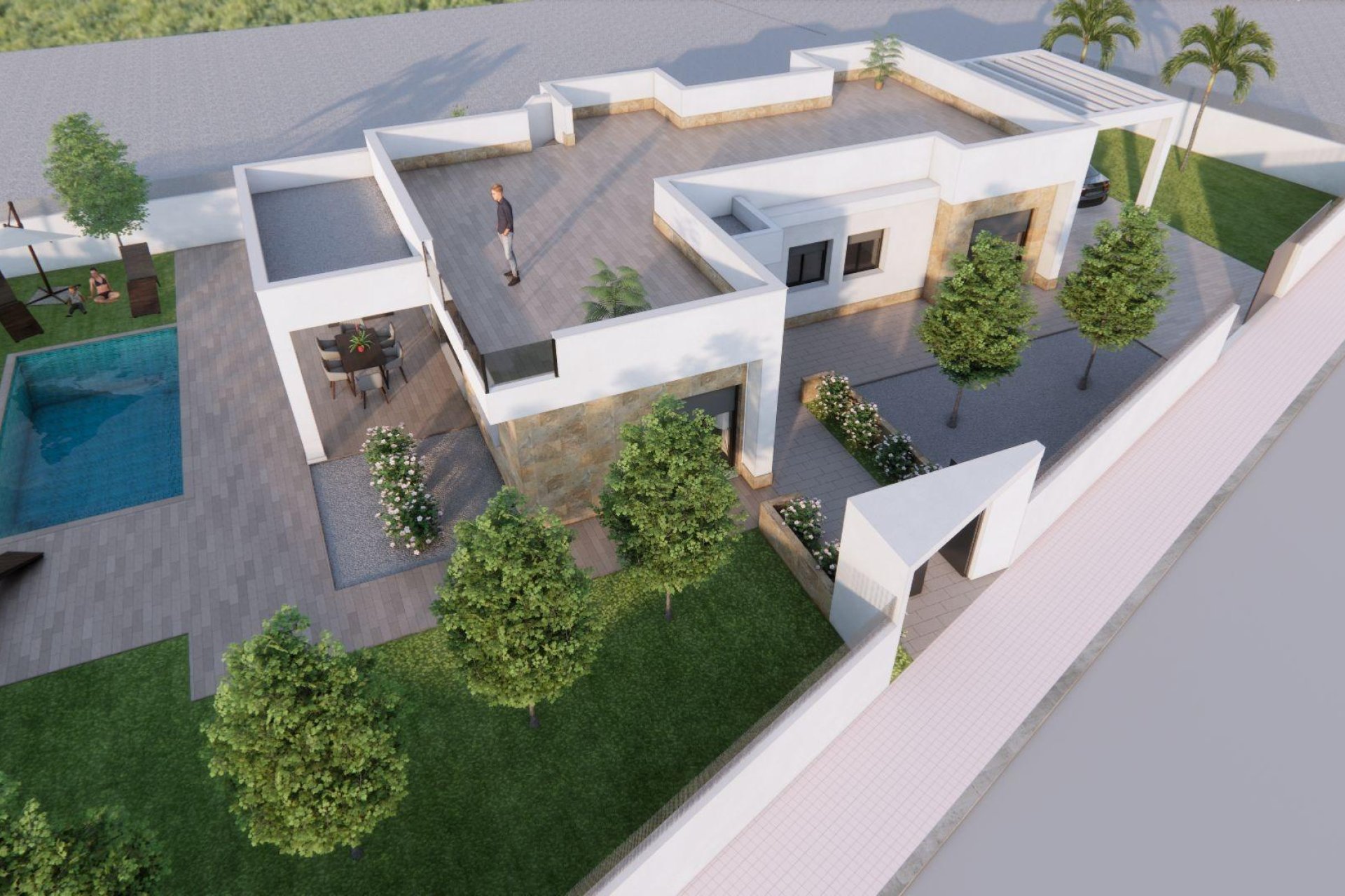Nieuwbouw Woningen - Villa - Jacarilla - Vistabella