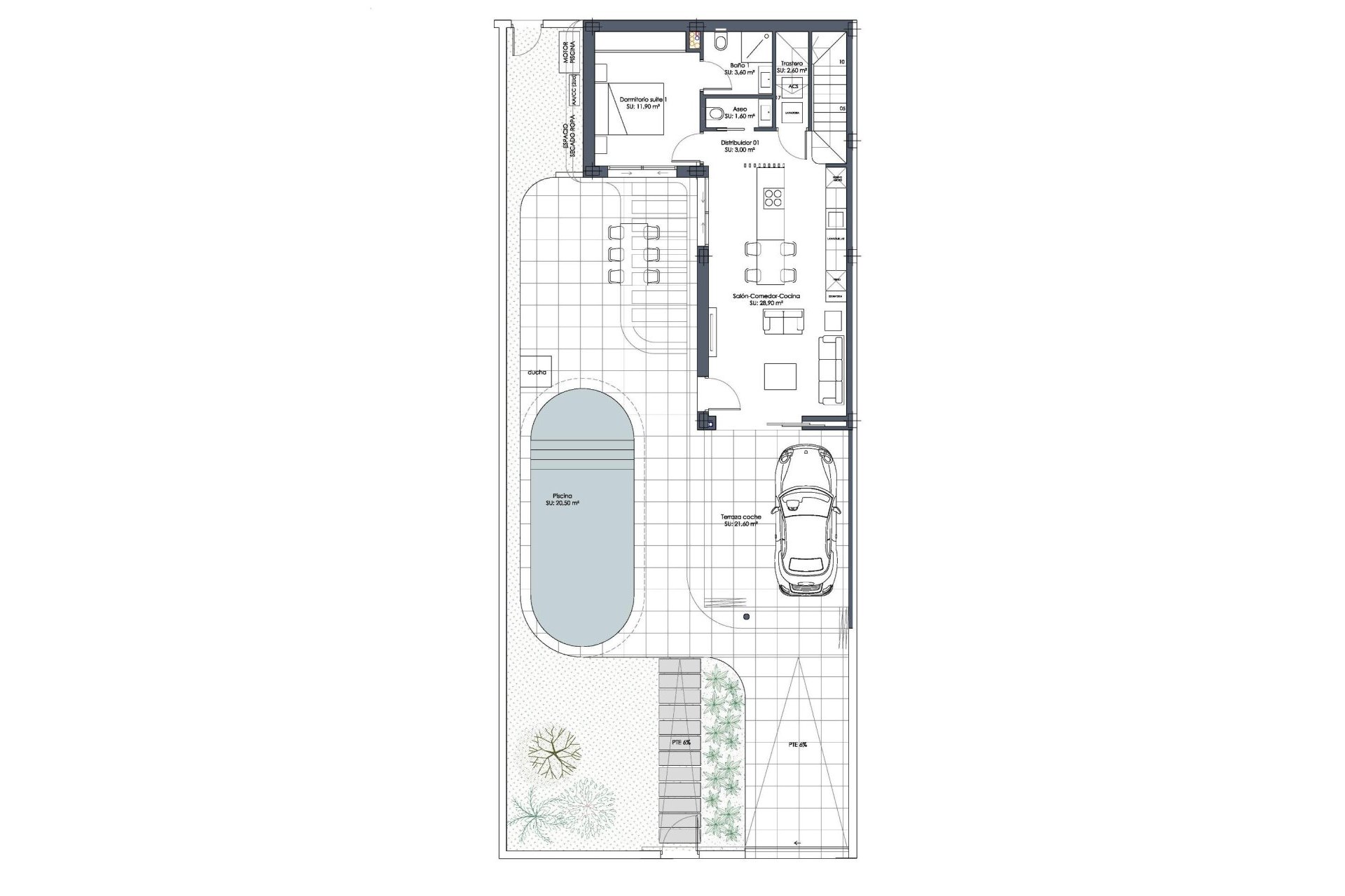 Nieuwbouw Woningen - Villa - Los Alcazares - Serena Golf