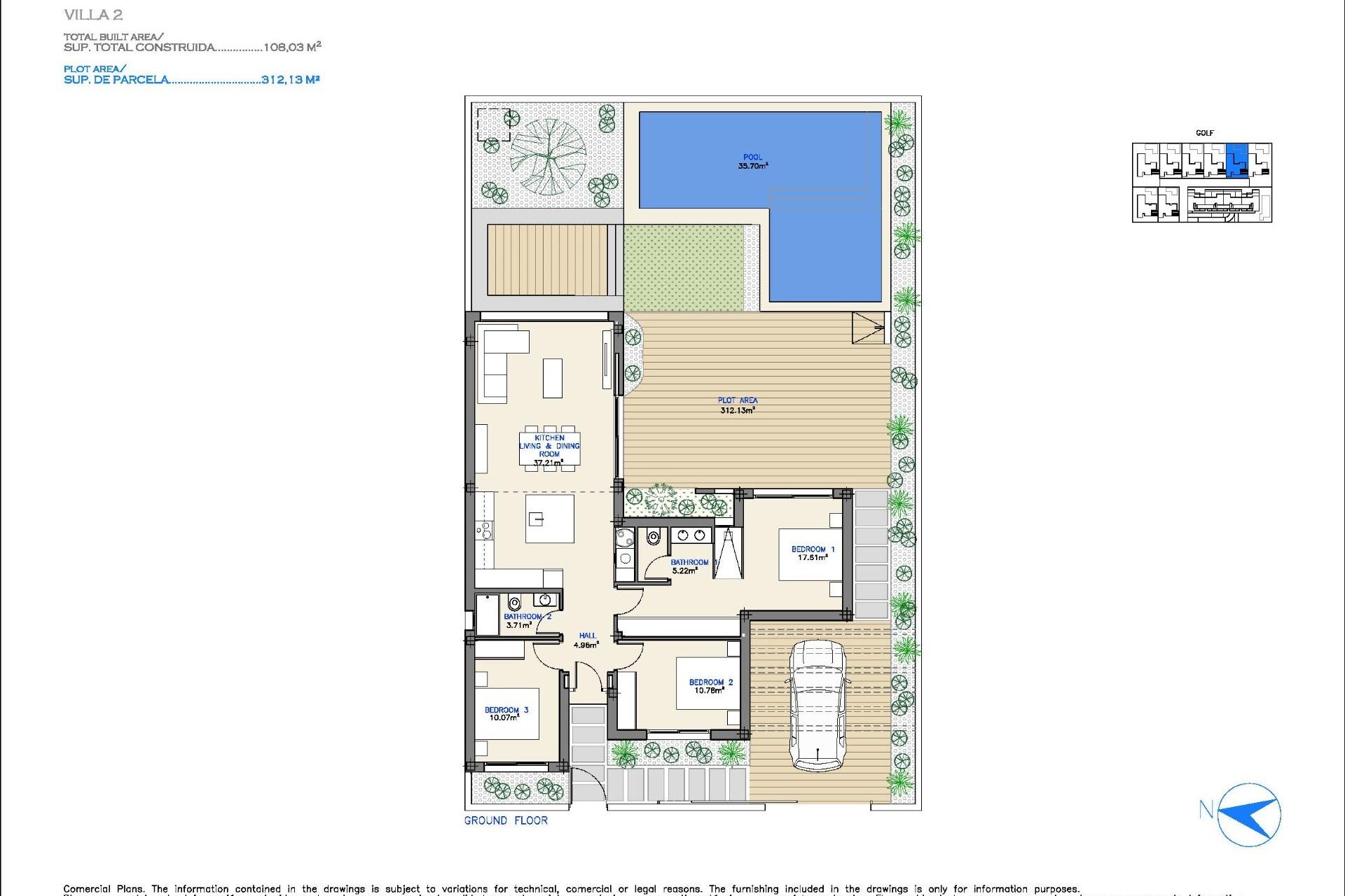 Nieuwbouw Woningen - Villa - Los Alcazares - Serena Golf