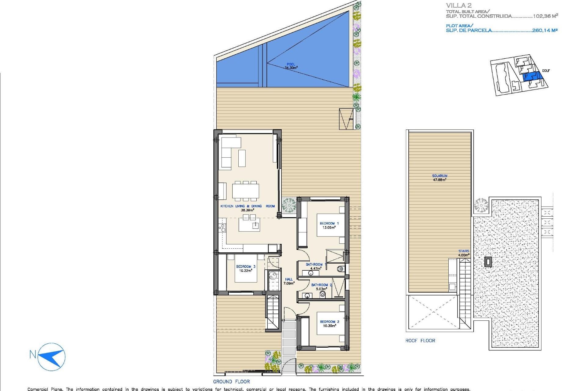 Nieuwbouw Woningen - Villa - Los Alcazares - Serena Golf