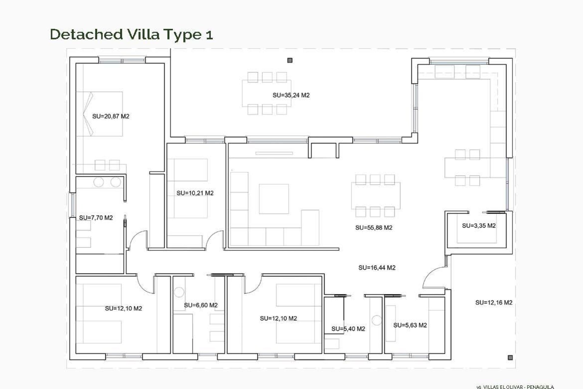 Nieuwbouw Woningen - Villa - Penaguila - El Olivar