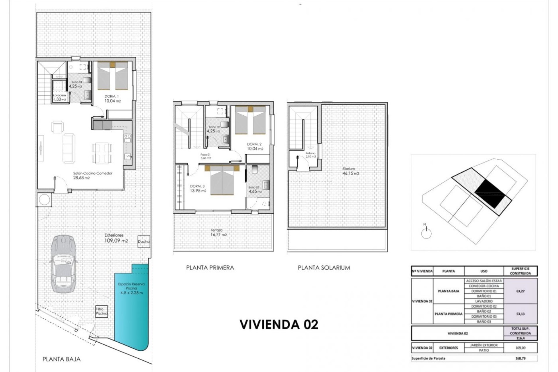 Nieuwbouw Woningen - Villa - Pilar de la Horadada - pueblo