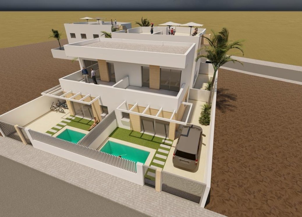 Nieuwbouw Woningen - Villa - Puerto de Mazarron - Mar De Plata