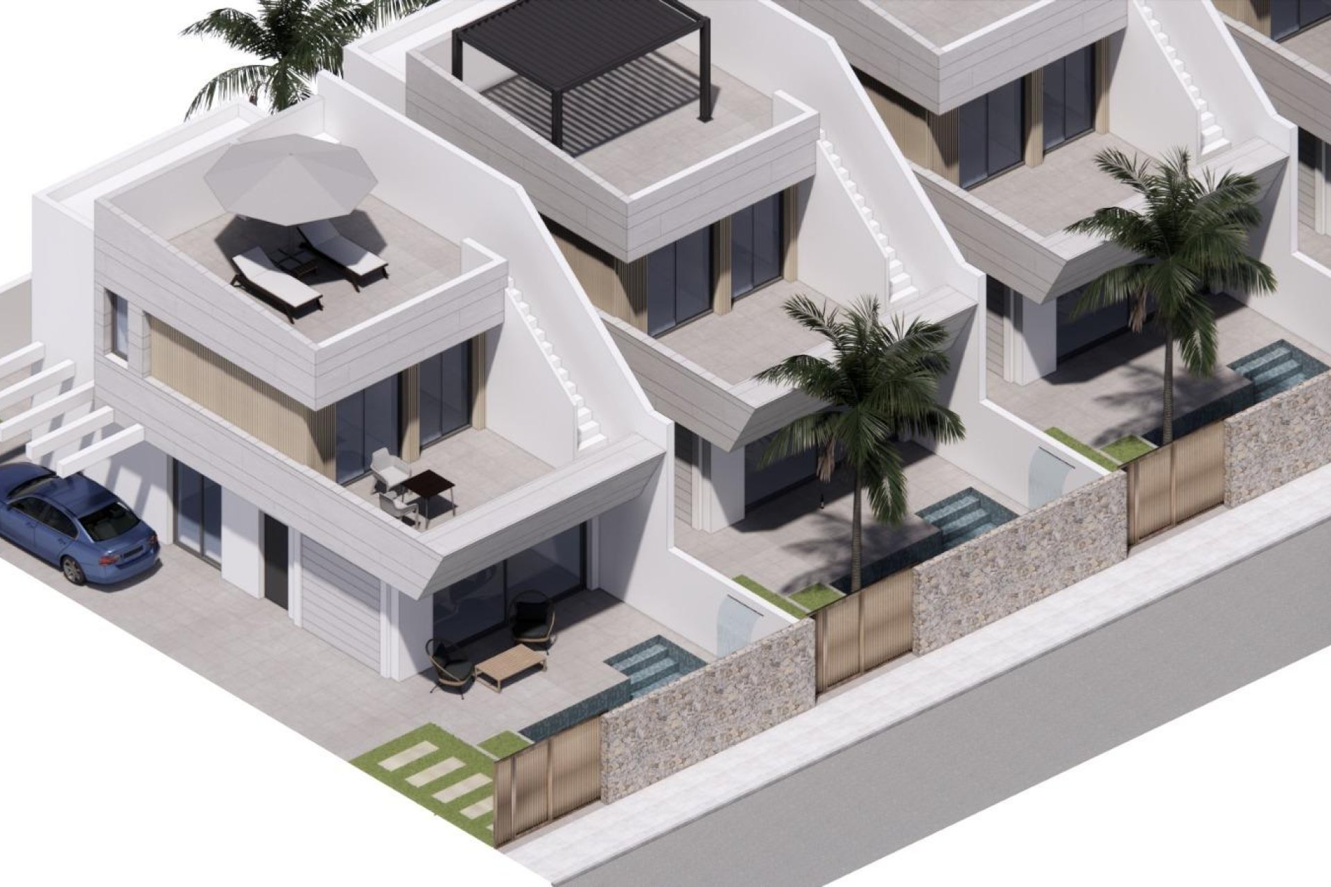 Nieuwbouw Woningen - Villa - San Javier - Parque de los leones