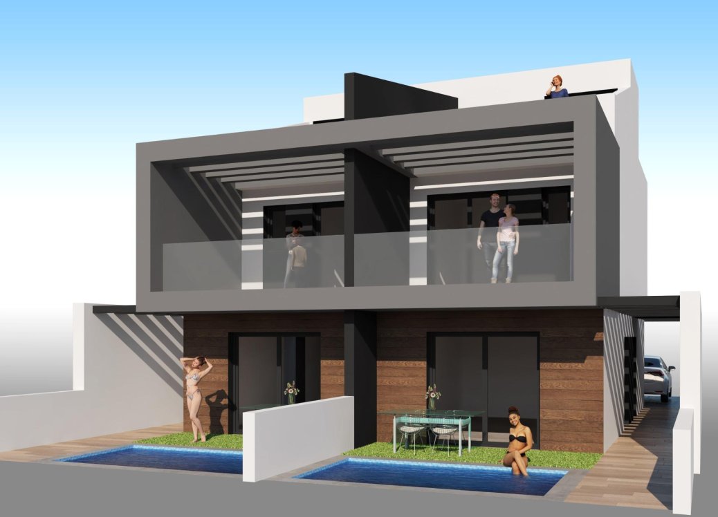 Nieuwbouw Woningen - Villa - San Javier - Santiago De La Ribera