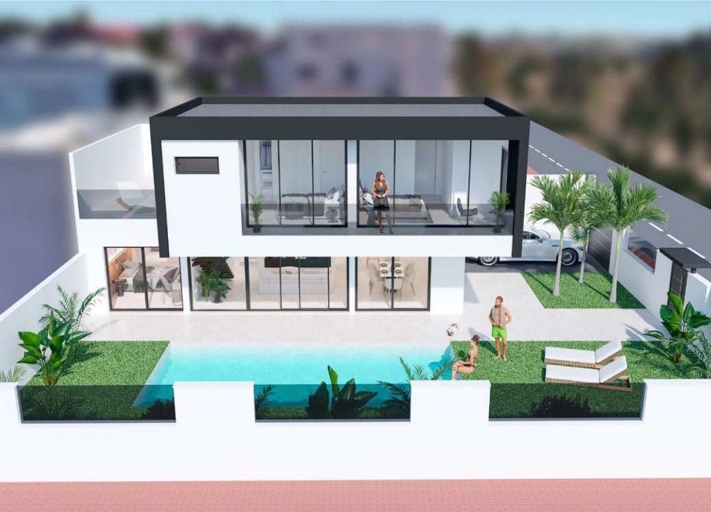 Nieuwbouw Woningen - Villa - San Pedro del Pinatar - Pueblo