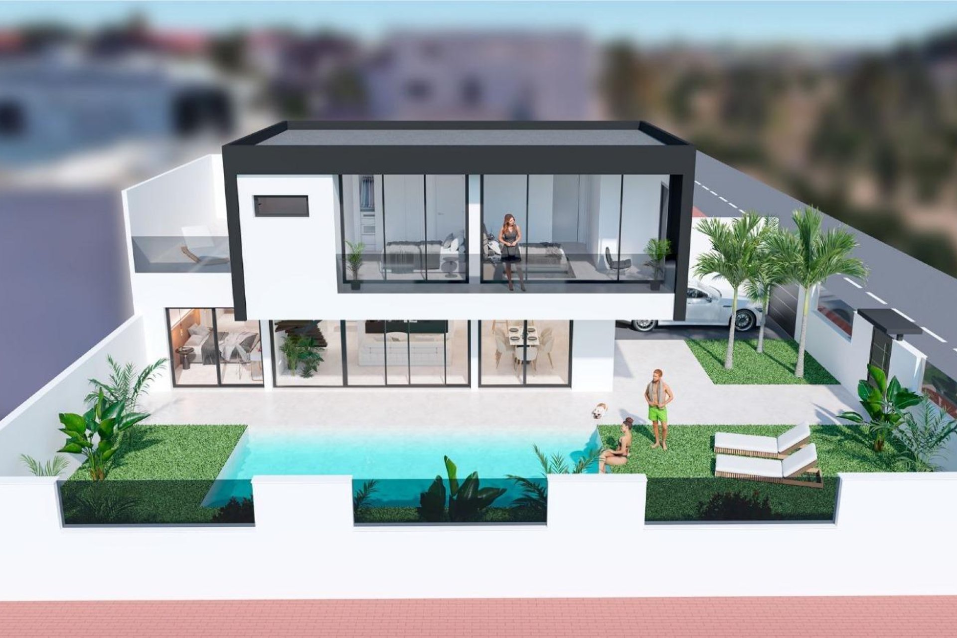 Nieuwbouw Woningen - Villa - San Pedro del Pinatar - Pueblo