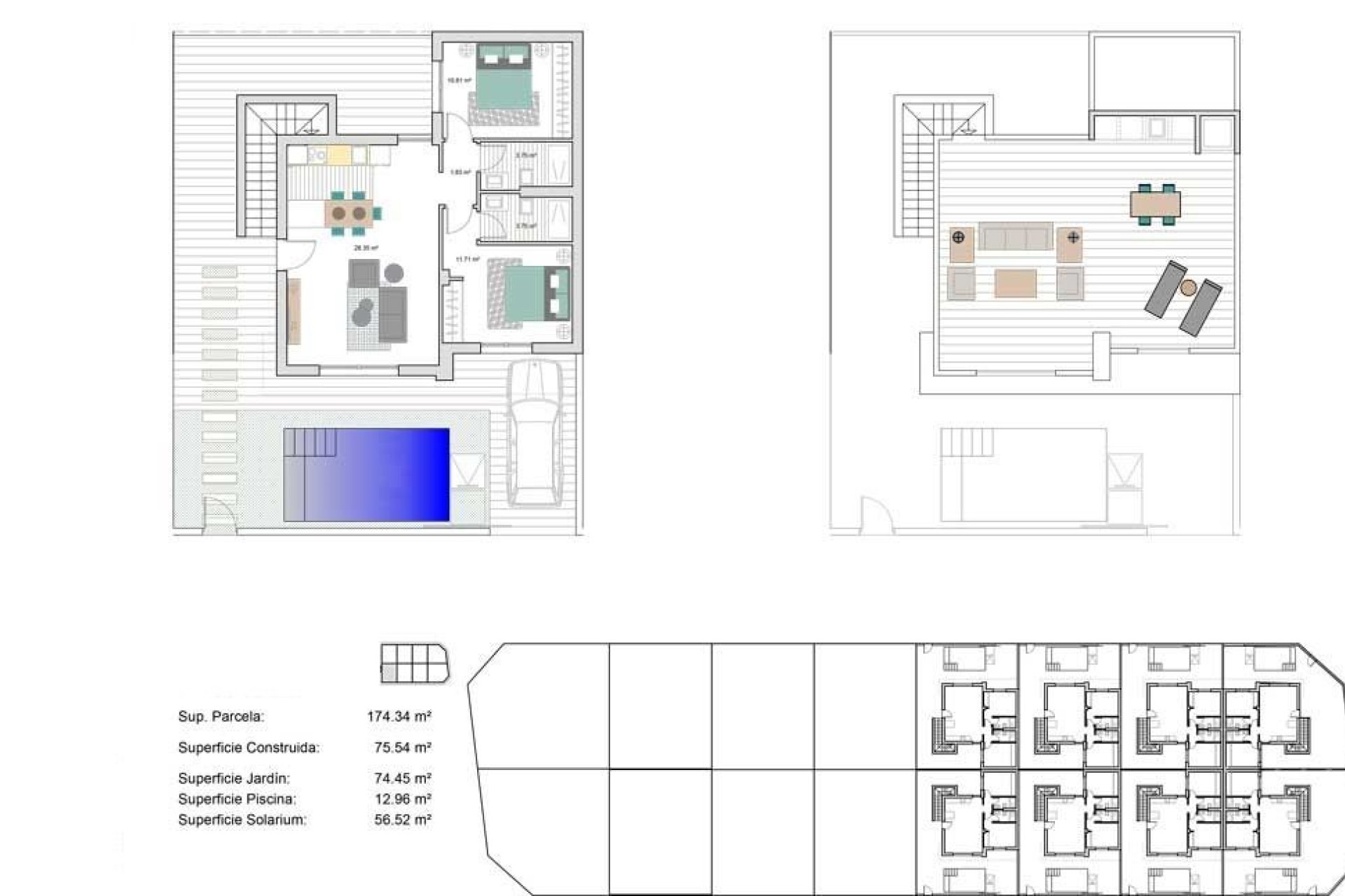 Nieuwbouw Woningen - Villa - Torre Pacheco - Roldán