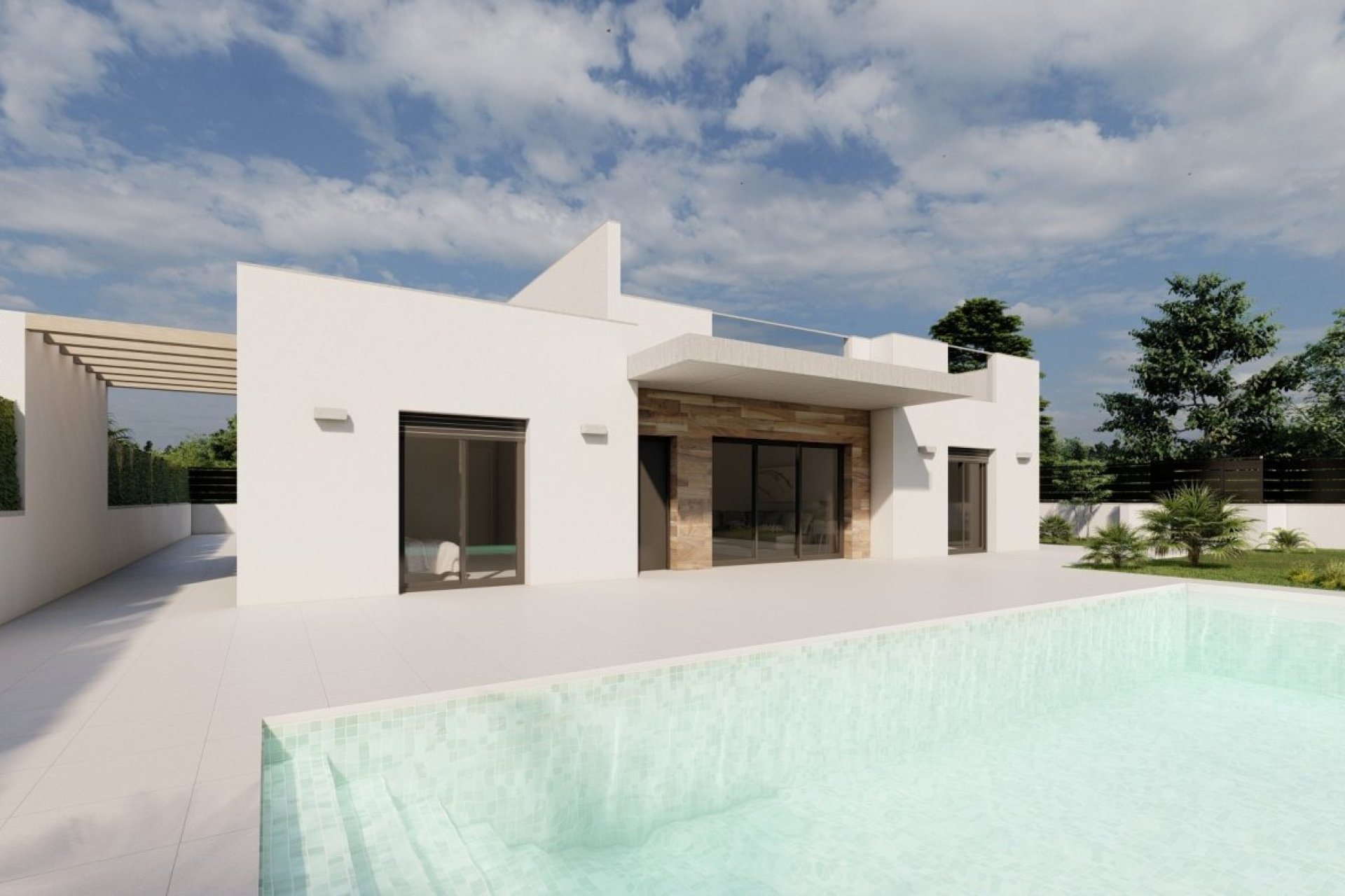 Nieuwbouw Woningen - Villa - Torre Pacheco - Roldán