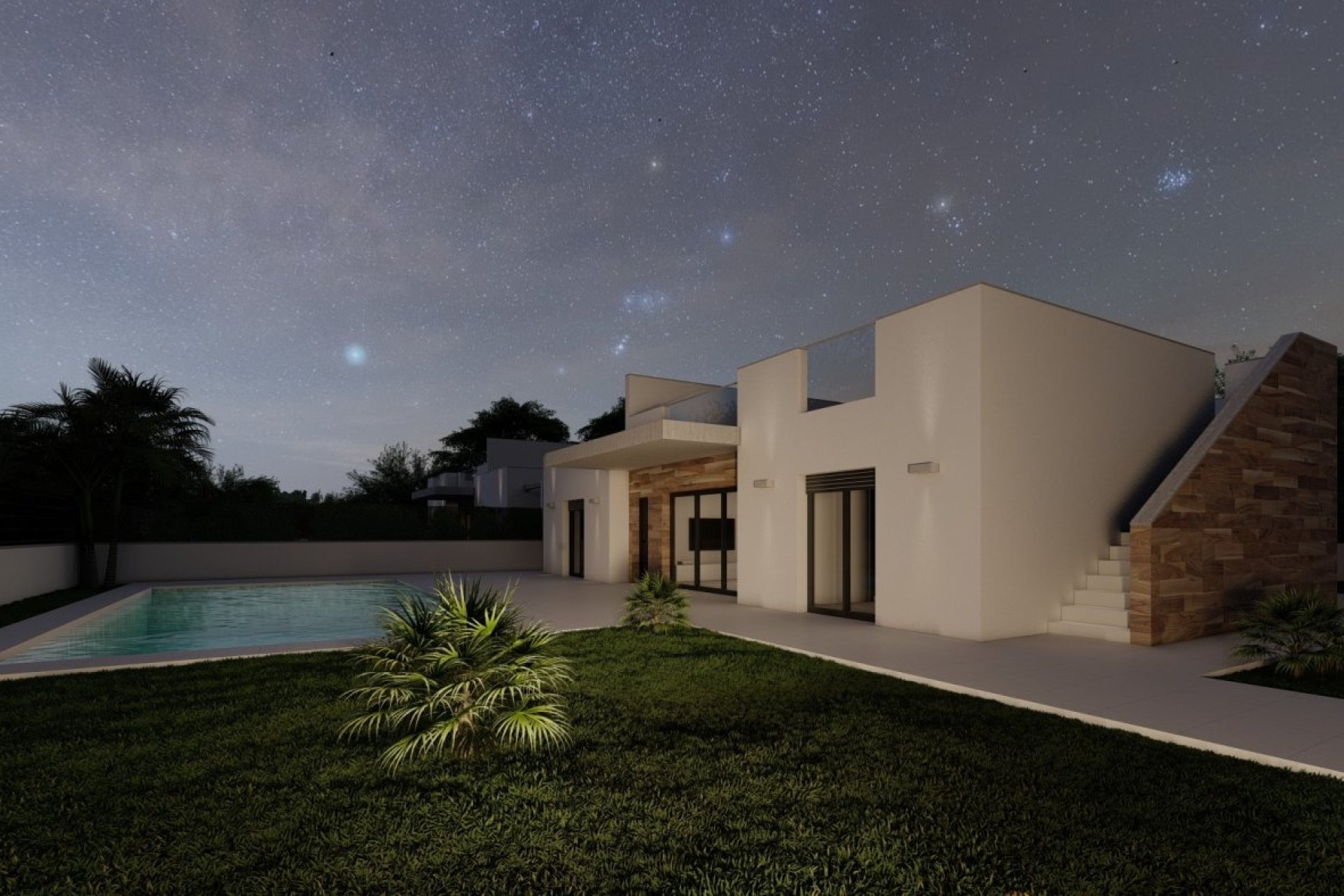 Nieuwbouw Woningen - Villa - Torre Pacheco - Roldán