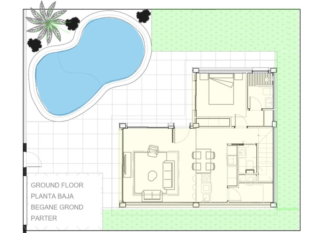 Nieuwbouw Woningen - Villa - Torre Pacheco - Roldán