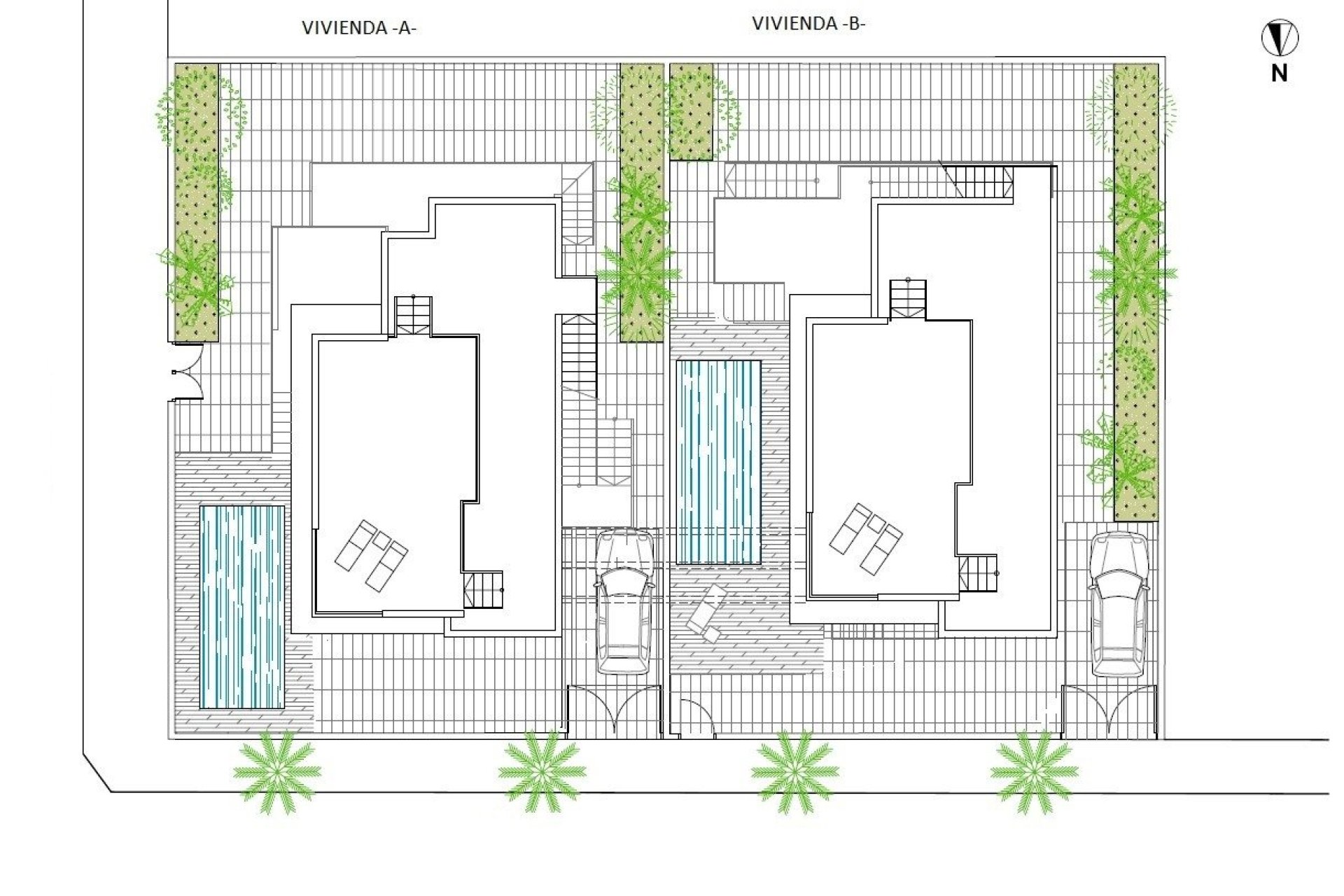 Nieuwbouw Woningen - Villa - Torrevieja - La Mata