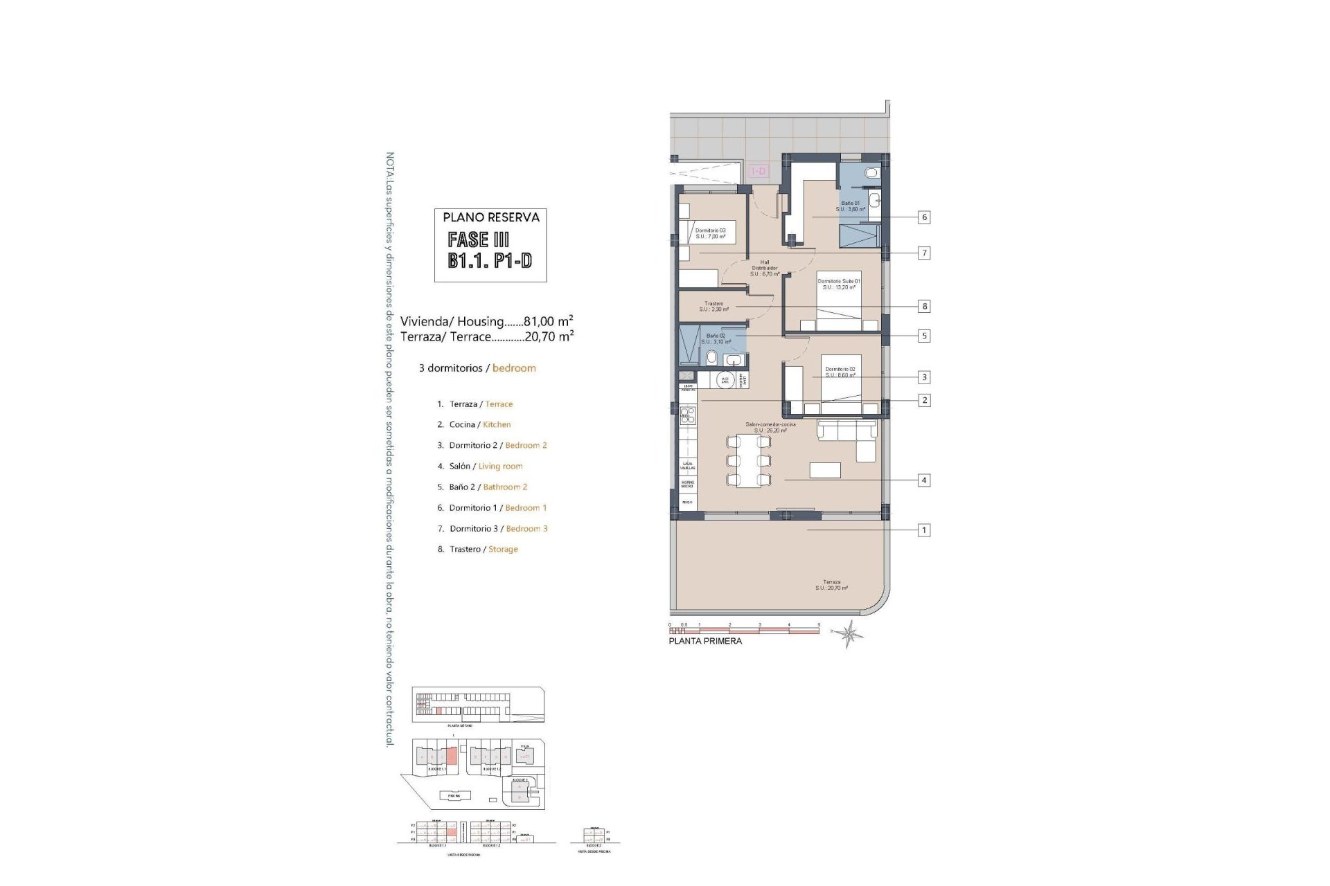 Obra nueva - Apartment - Los Alcazares - La Serena Golf