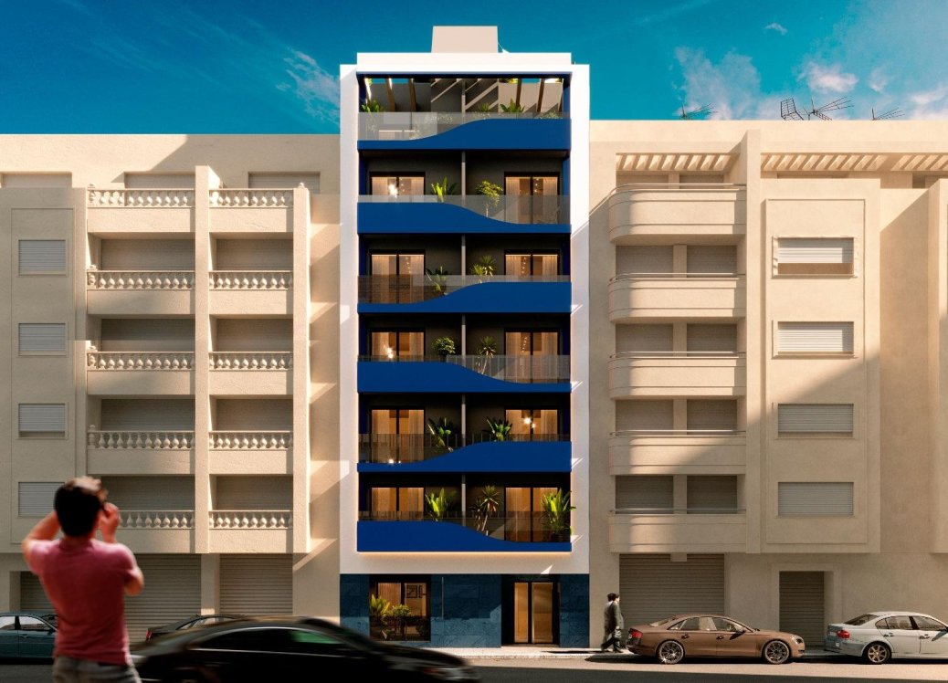 Obra nueva - Apartment - Torrevieja - Playa del Acequión