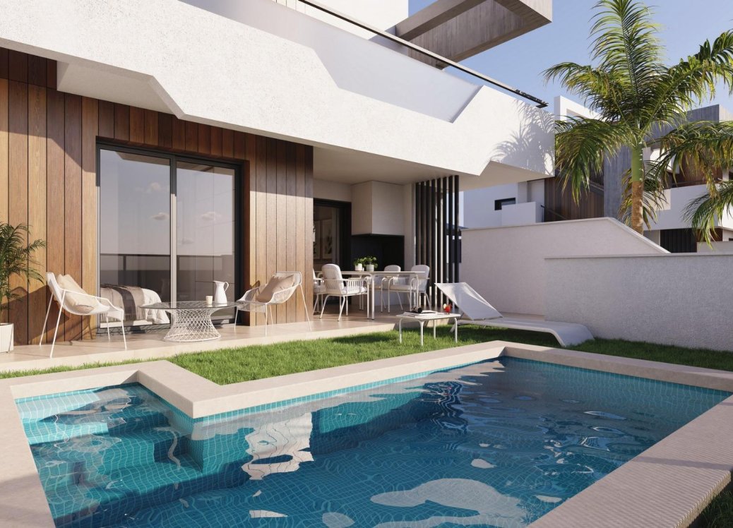 Obra nueva - Bungalow - Puerto de Mazarron - Playa Negra