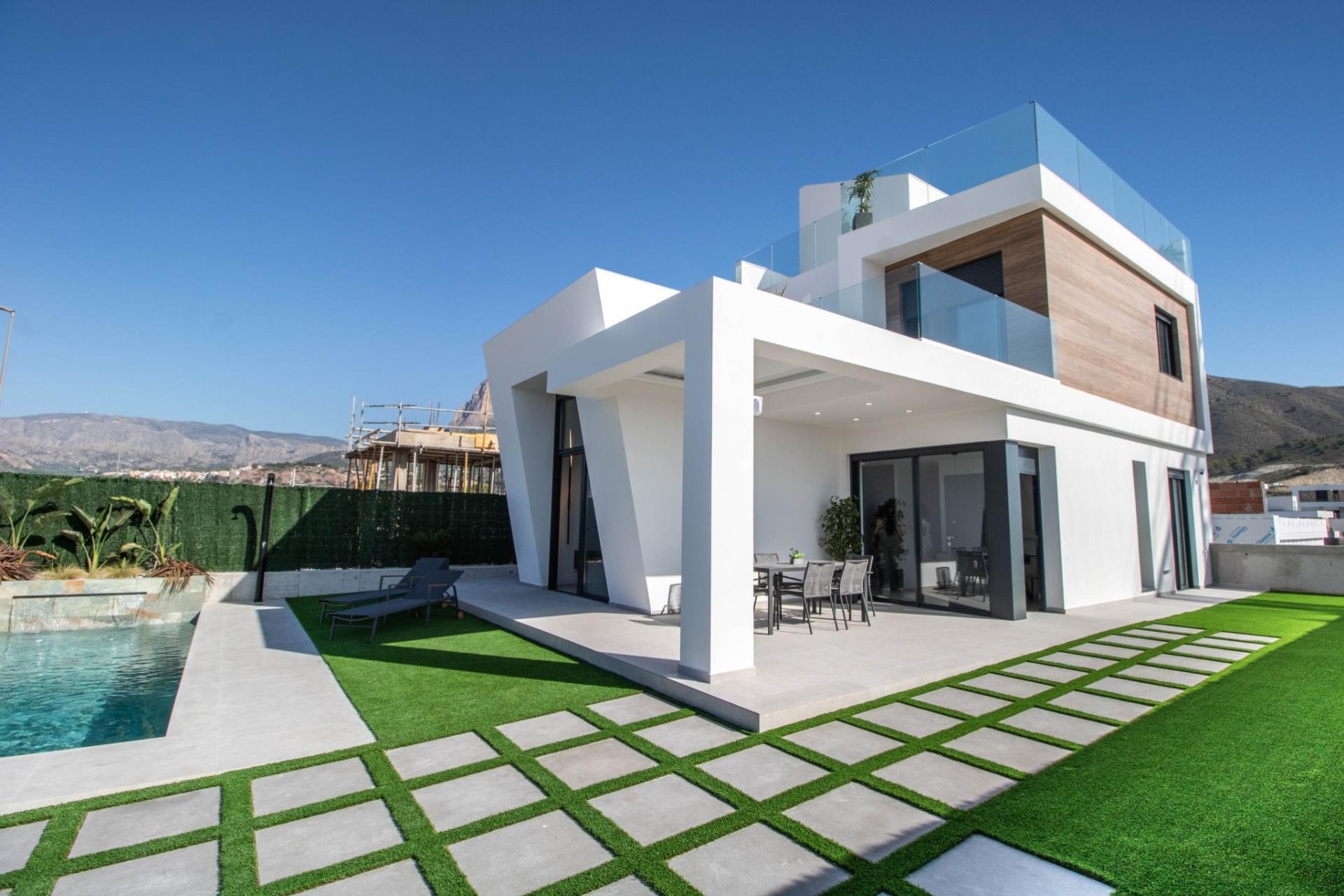 Obra nueva - Villa - Finestrat - Puig Campana Golf