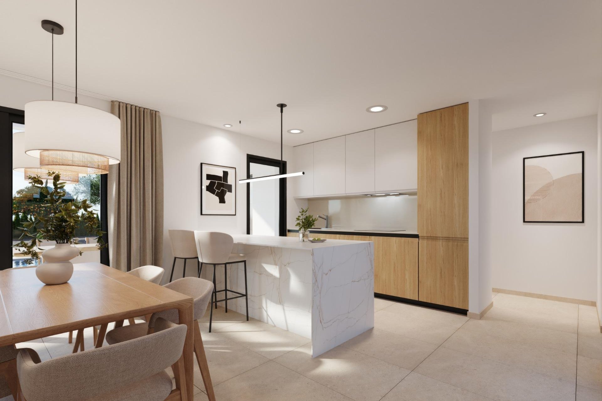 Obra nueva - Villa - Fuente Álamo - Hacienda del Alamo