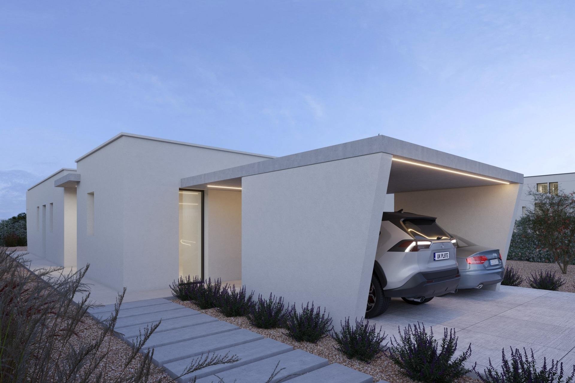 Obra nueva - Villa - Fuente Álamo - Hacienda del Alamo