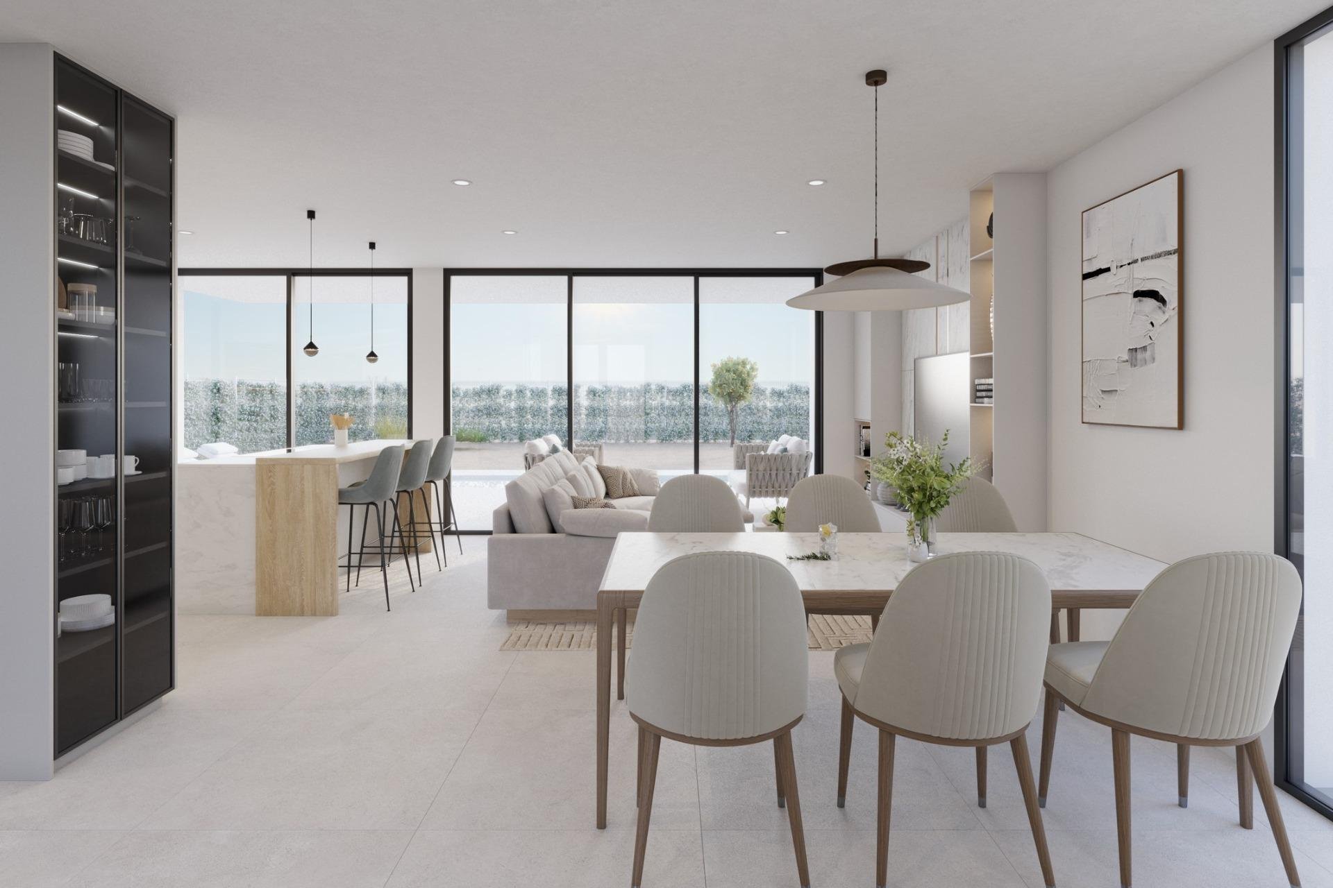 Obra nueva - Villa - Fuente Álamo - Hacienda del Alamo