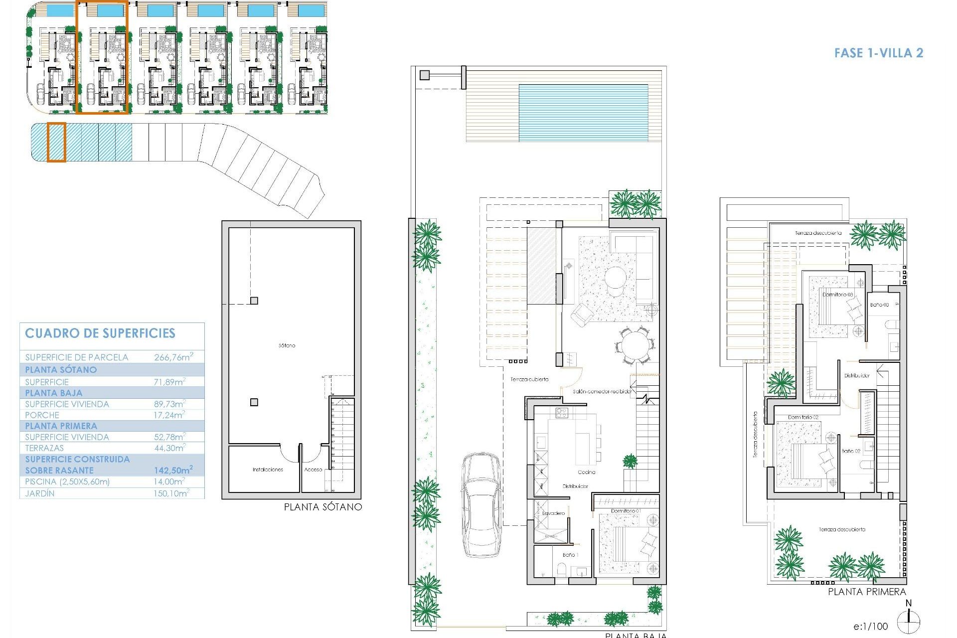 Obra nueva - Villa - Los Alcazares - Santa Rosalia Lake and Life Resort