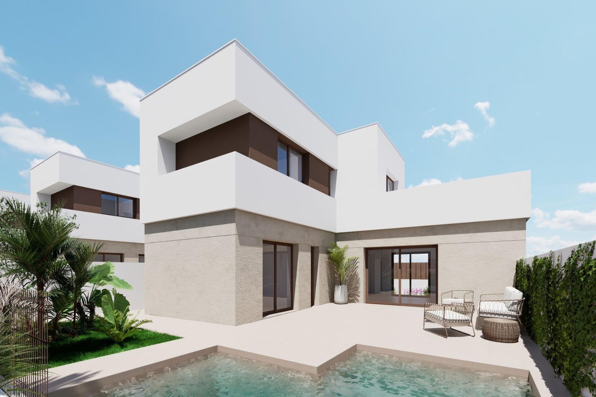 Obra nueva - Villa - Los Alcazares - Serena Golf