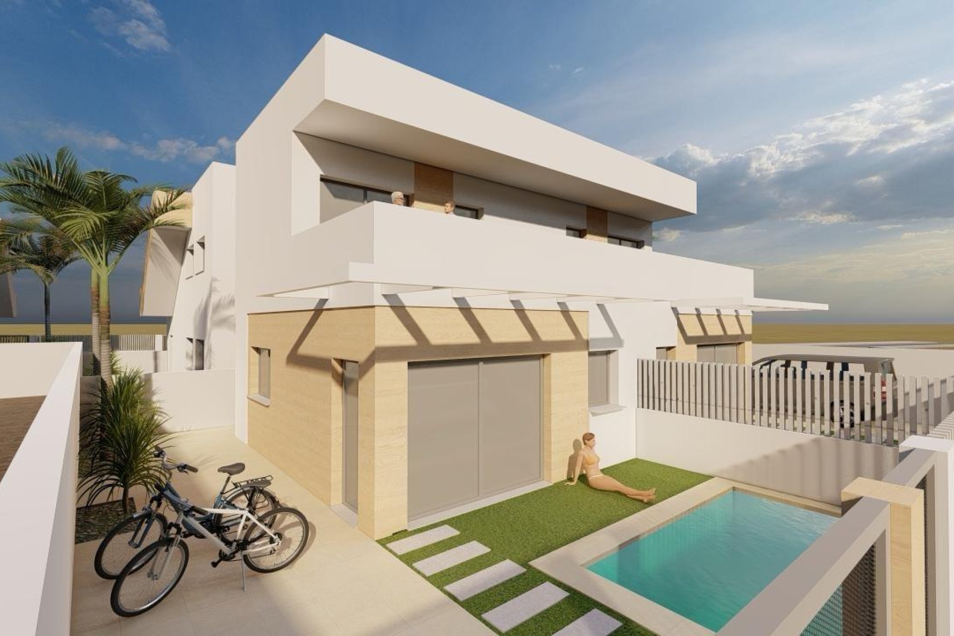 Obra nueva - Villa - Puerto de Mazarron - Mar De Plata
