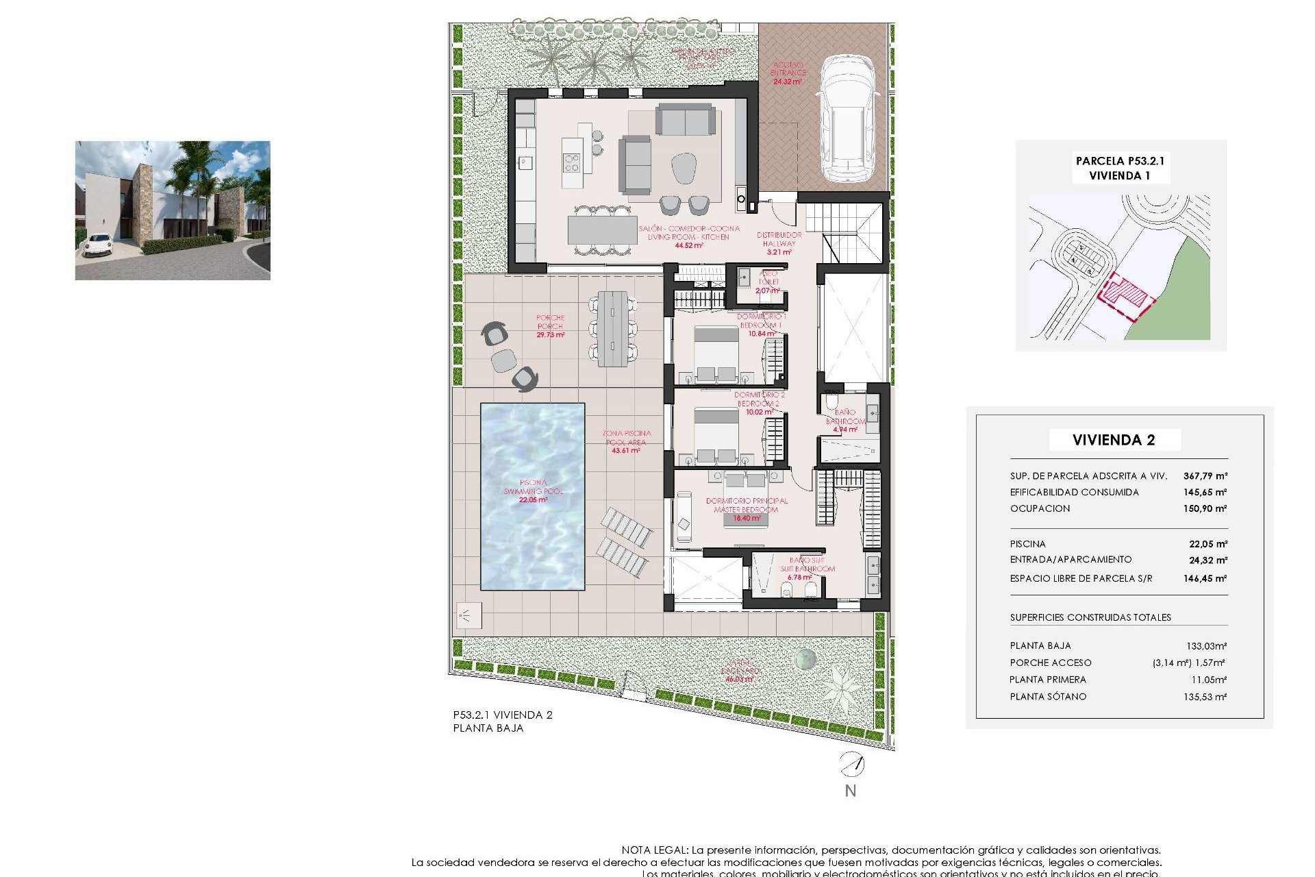 Obra nueva - Villa - Torre Pacheco - Santa Rosalia Lake And Life Resort