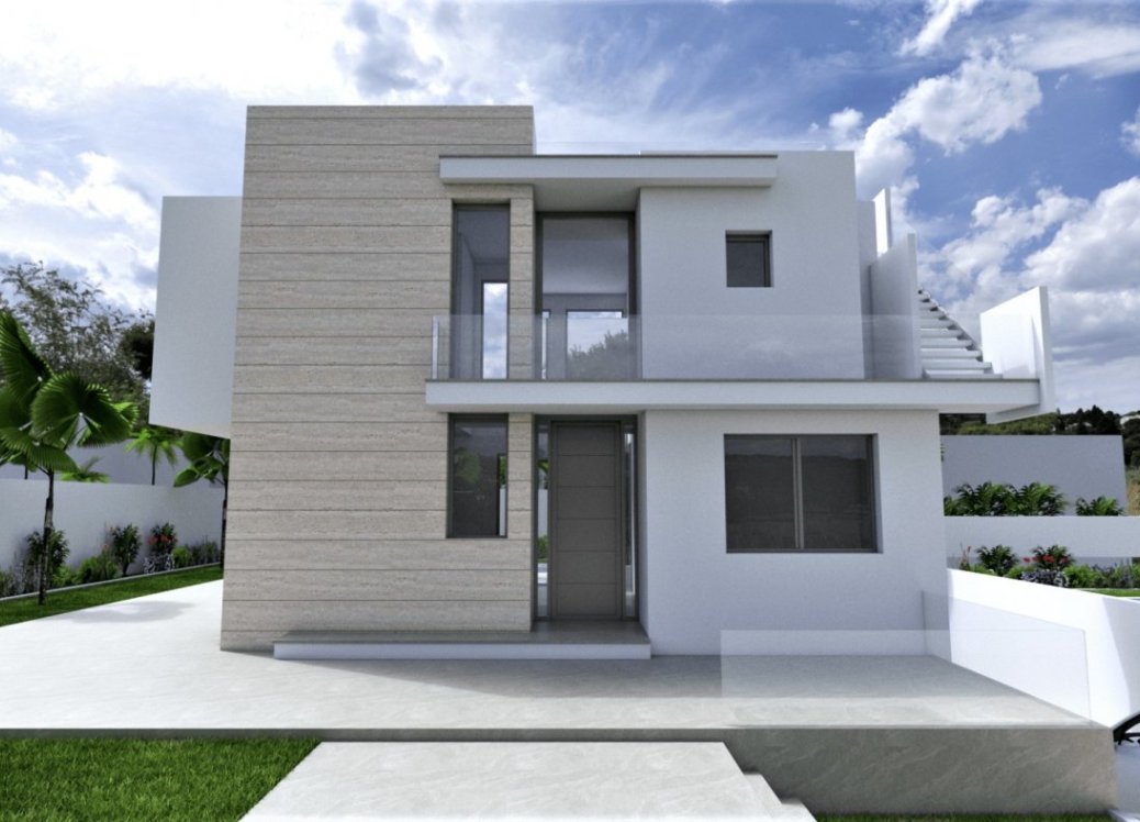 Obra nueva - Villa - Torrevieja - Aguas Nuevas