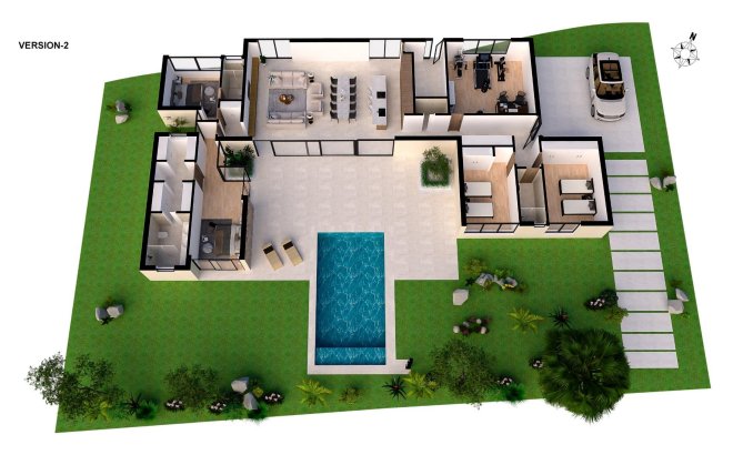 Nieuwbouw Woningen - Villa - Baños y Mendigo - Altaona Golf