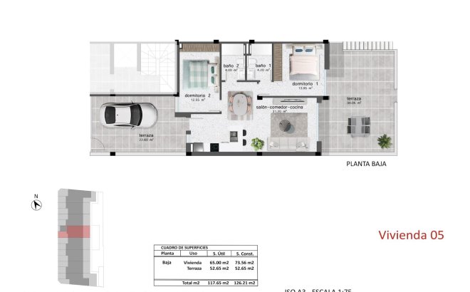 Nieuwbouw Woningen - Bungalow - Pilar de la Horadada - pueblo