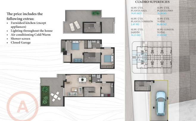 Nieuwbouw Woningen - Town House - La Manga del Mar Menor - La Manga