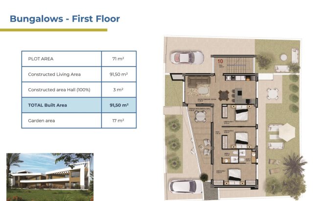 Nieuwbouw Woningen - Bungalow - Orihuela Costa - La Ciñuelica