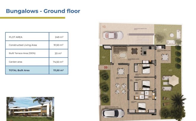 Nieuwbouw Woningen - Bungalow - Orihuela Costa - La Ciñuelica