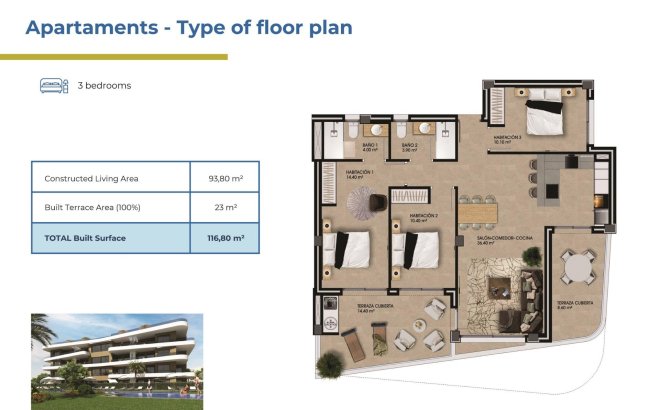 Nieuwbouw Woningen - Apartment - Orihuela Costa - La Ciñuelica