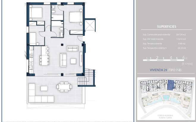 Nieuwbouw Woningen - Penthouse - 3409 - pueblo