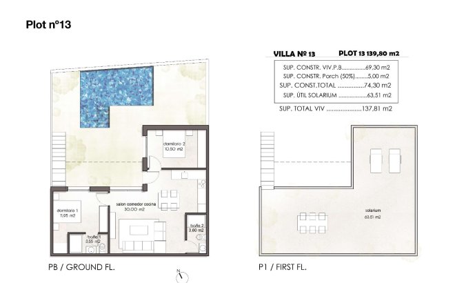 Obra nueva - Town House - Pilar de la Horadada