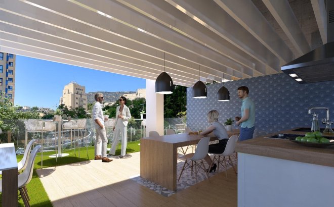 Nieuwbouw Woningen - Apartment - Calpe - Manzanera