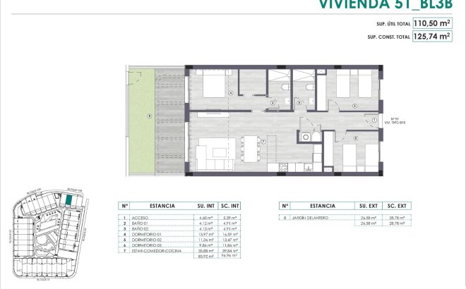 Nieuwbouw Woningen - Apartment - Monforte del Cid - Alenda Golf