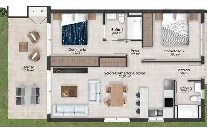 New Build - Apartment - Alhama De Murcia - Condado De Alhama Golf Resort