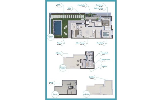 Nieuwbouw Woningen - Villa - Los Alcazares - Torre del Rame