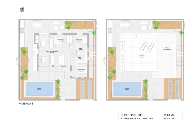 Nieuwbouw Woningen - Villa - Pilar de la Horadada - Pinar de Campoverde